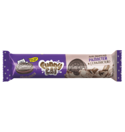 Funny Cat Chocolate Crème Chocolate Sandwich Cookie 158g